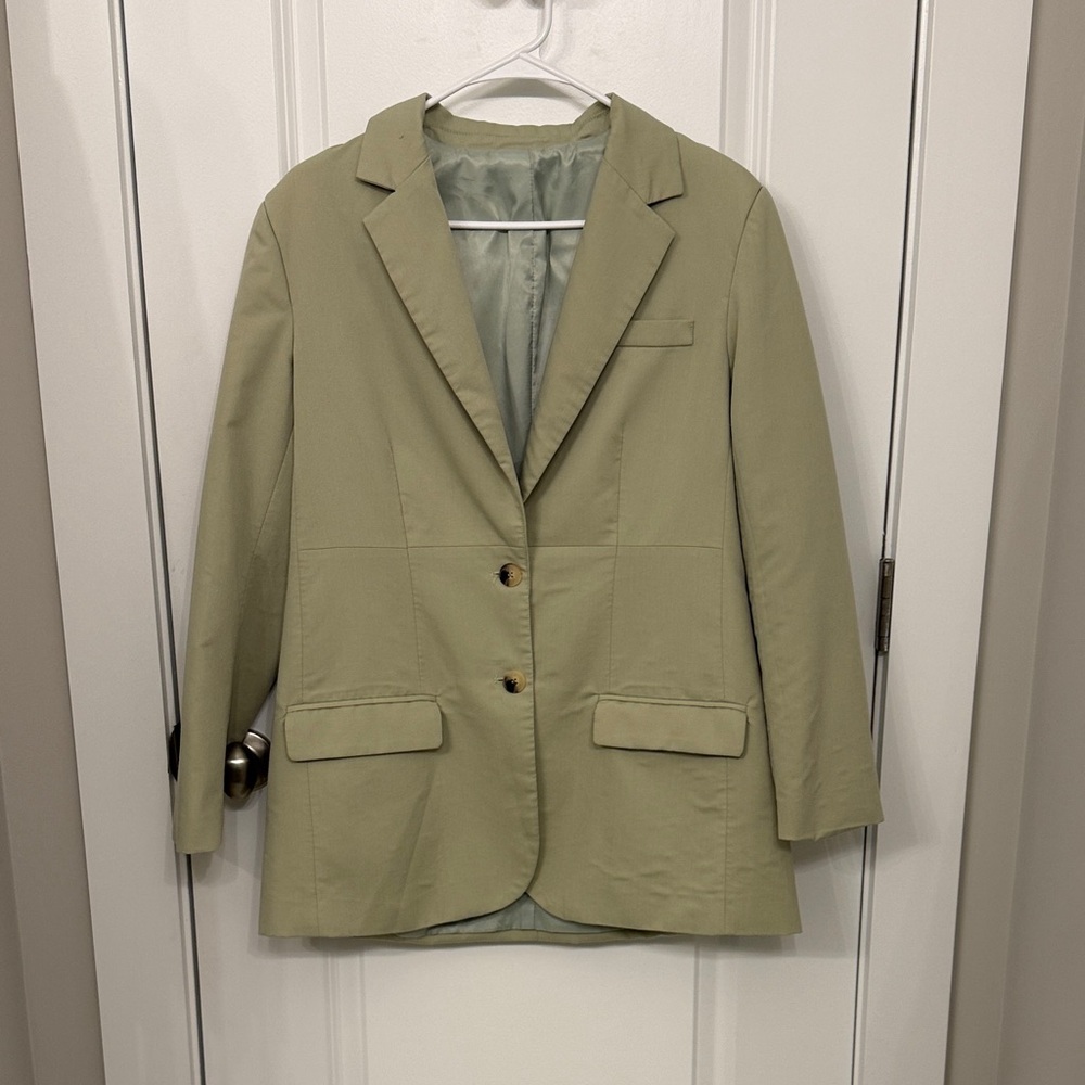 Women's Olive Blazer